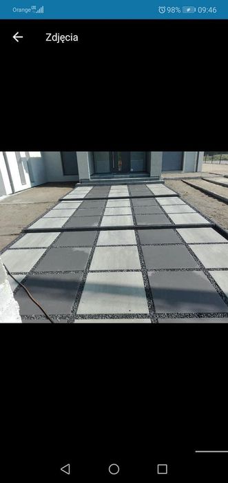 Układanie kostki brukowej granitowej Wolne terminy !  usługi Mini kopa
