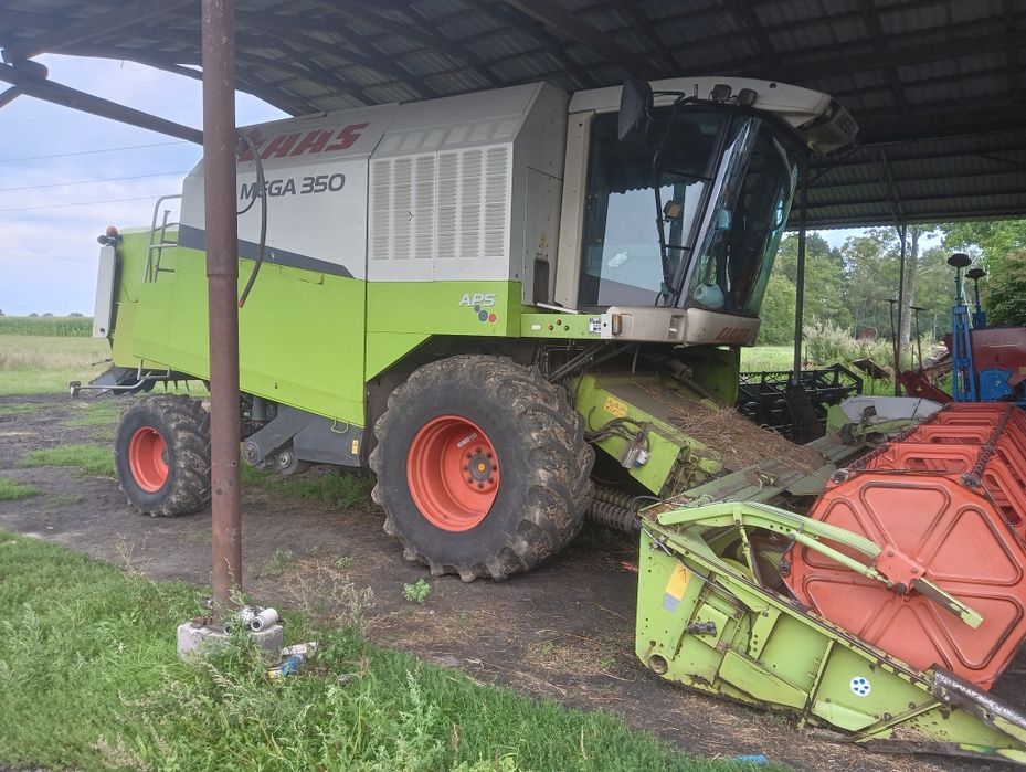 Kombajn 4x4 Claas Mega 350 204 vx 98 medion 310 tucano 320 dominator john deere 1450 holland tc 56 napęd