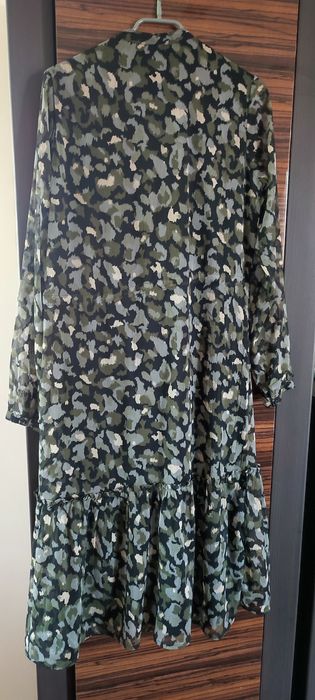 Sukienka Takko Fashion rozm.36, khaki, moro