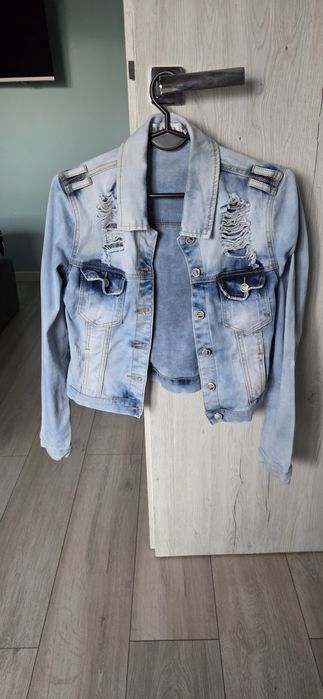 Bluza jeans damska