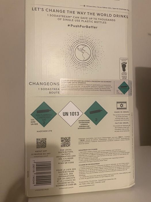 Sodastream art czerwony