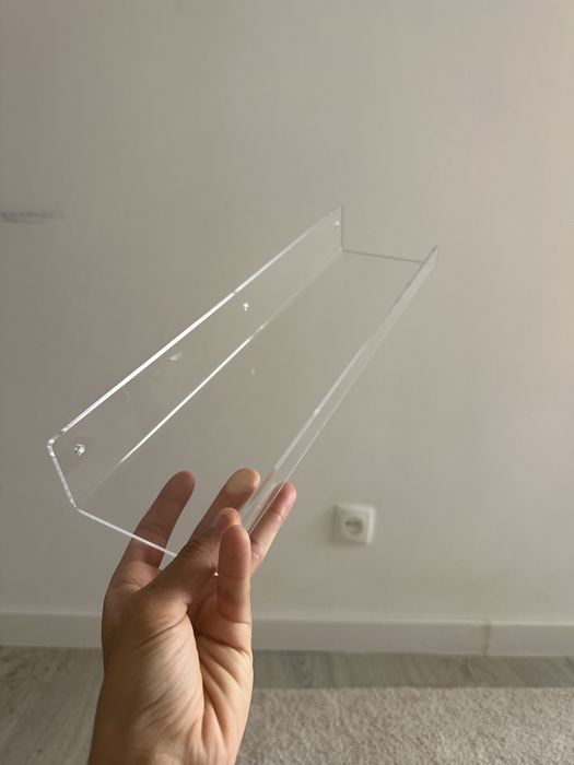Prateleiras acrilica para livros