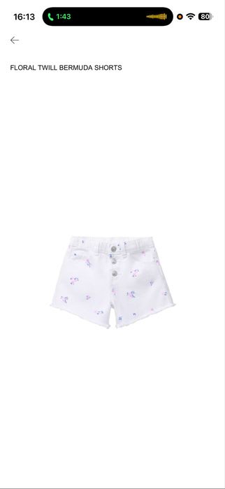 Штрти джинсові Zara 104 см