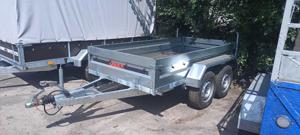 Причіп з гальмівною системою. 2,5х1,5