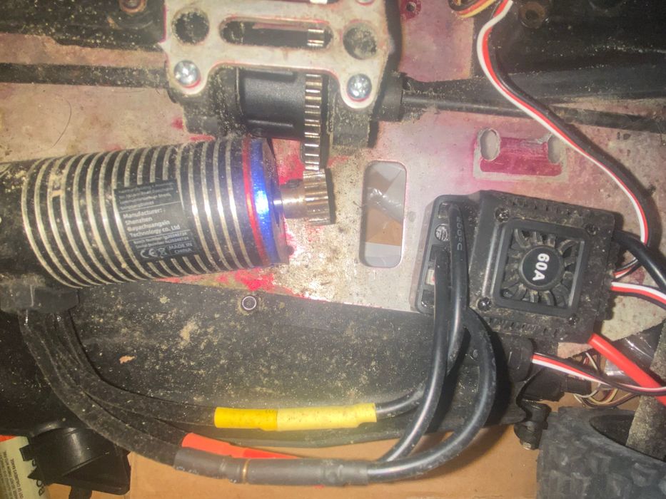 Motor para rc brushells 1/8 kv 1900 80kmh