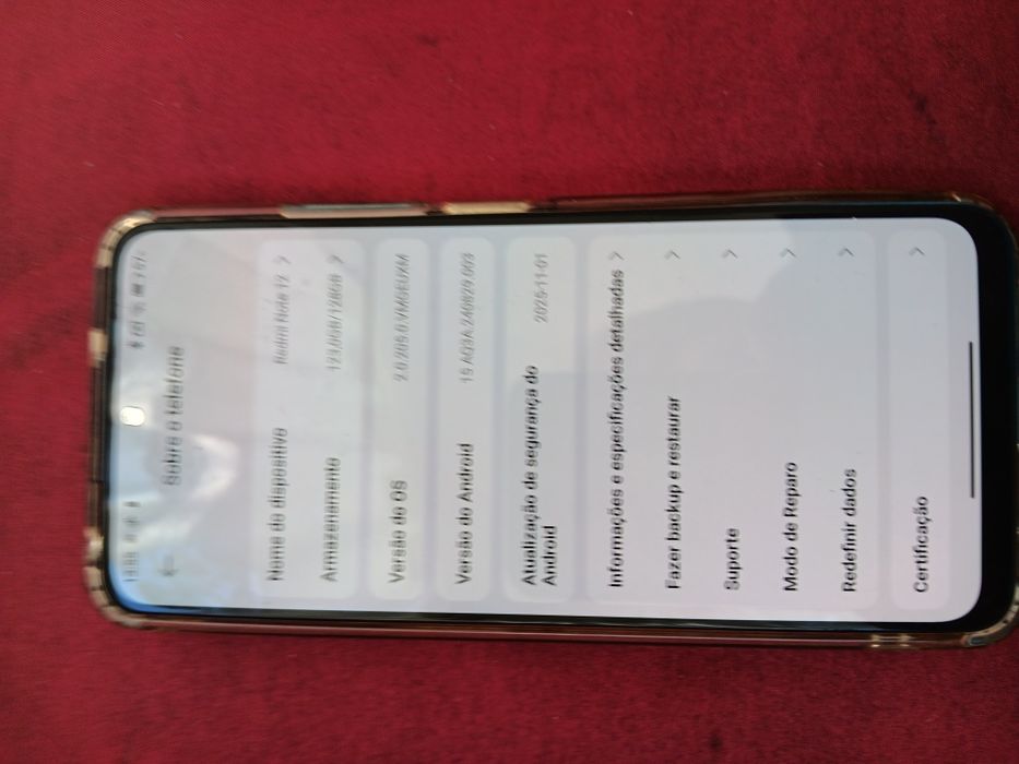 Telemóvel  androide Xiaomi  Redmi Note.12 Xiaomi  HyperOS