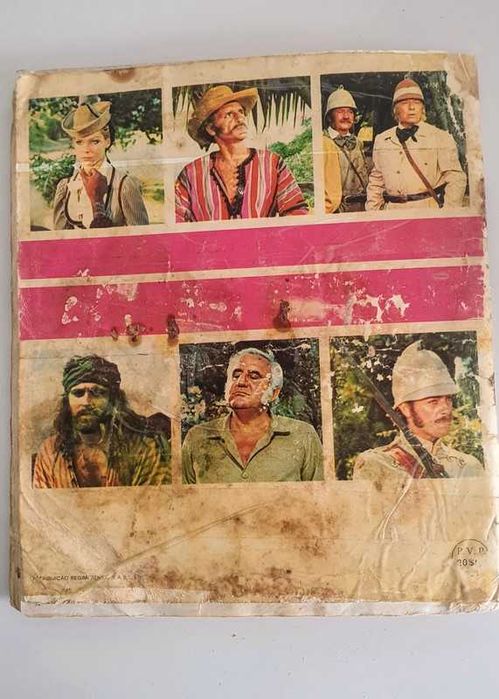 Sandokan caderneta de cromos