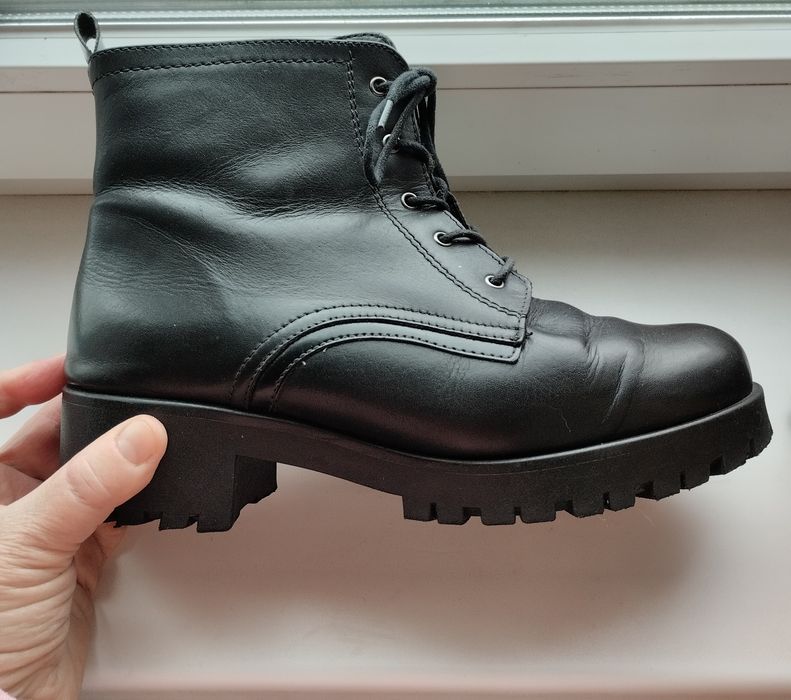 Зимние кожаные ботинки Tamaris 38p.