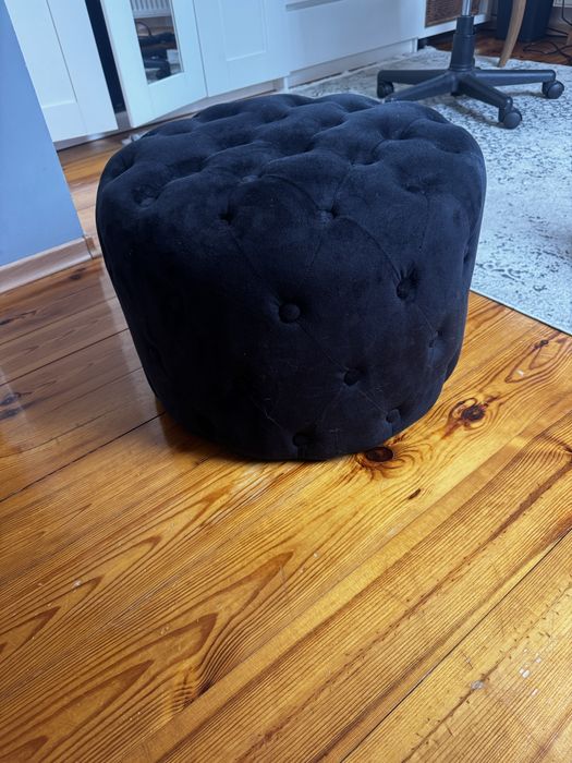 Pufa pikowana glamour