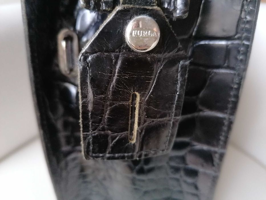 Mala FURLA (homem /mulher) - couro.