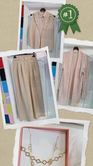 Peças de roupa mulher