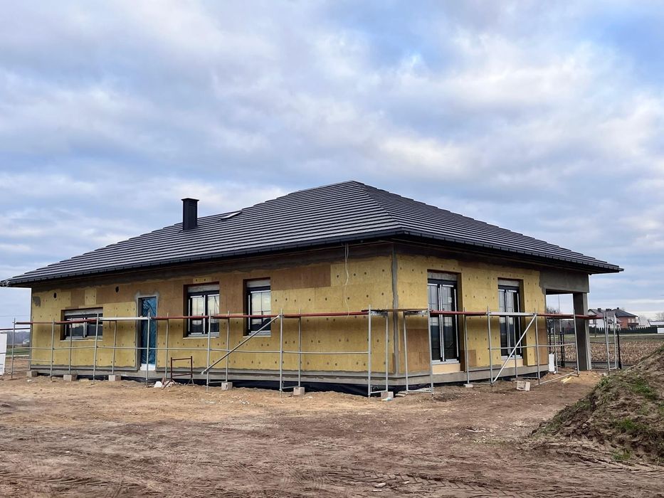 Elewacje w styropianie i wełnie