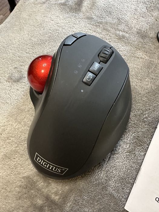 Мишка бездротова DIGITUS Ergonomic trackball Wireless (DA-20156)