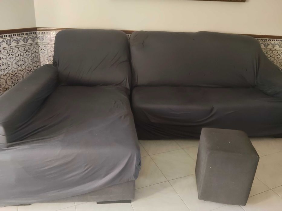 Sofá Conforama chaise lounge