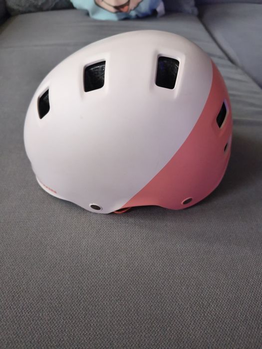 Kask dziecięcy btwin XS różowy - orzeszek