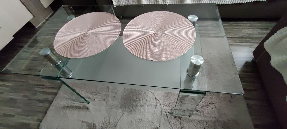 Stolik kawowy szklany