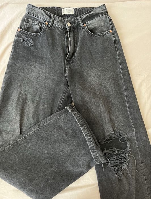 джинси широкі чорні