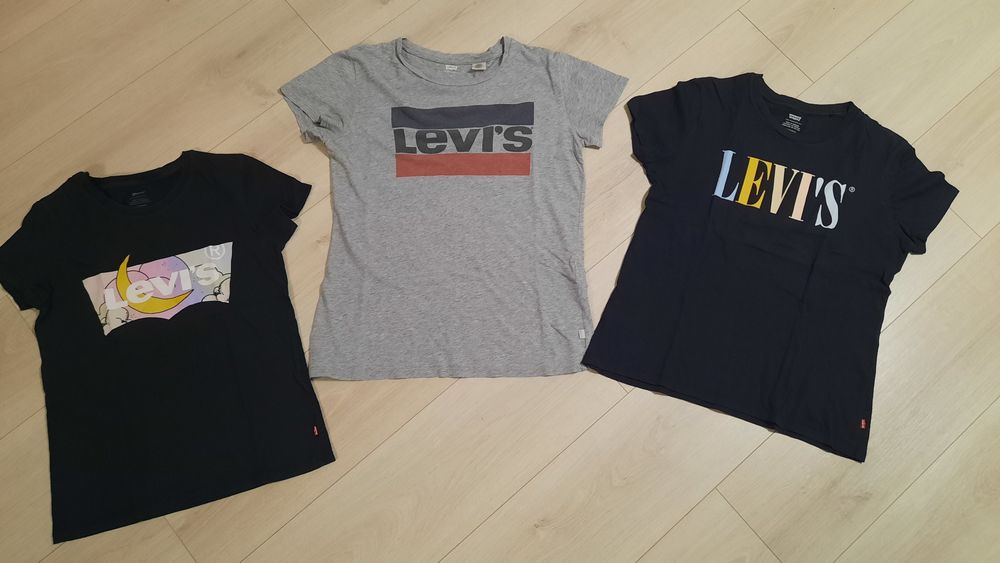 T-shirt levis roz s 3 szt