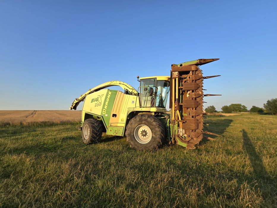 Комбайн свіжопривезений кормозбиральний krone 650