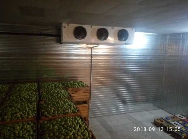 Холодильні установки, щити, охолоджувачі для яблук груш слив Житомир