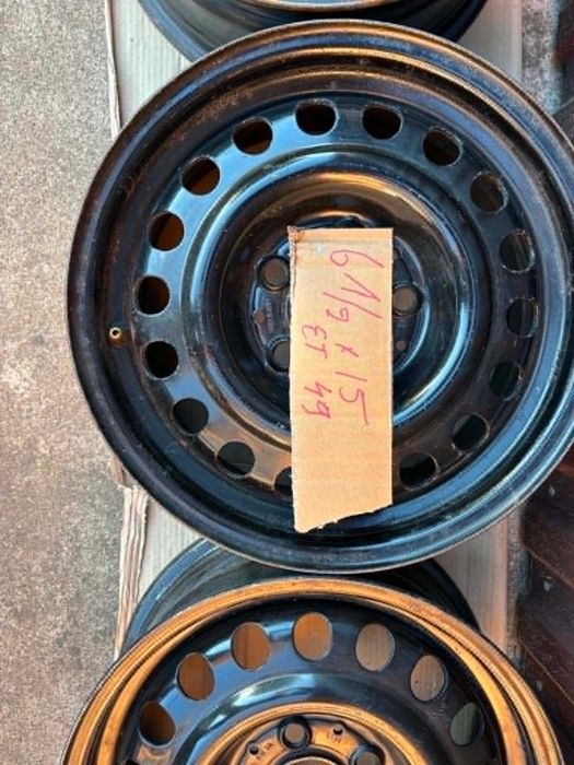 Felgi aluminiowe Mercedes 7 cali   15-ET37 + felgi stalowe
