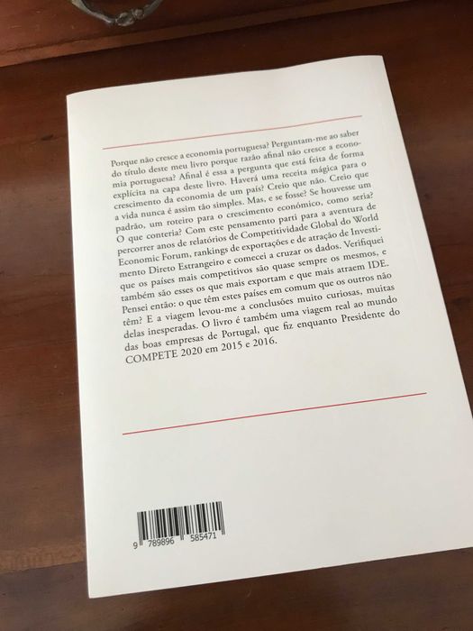 Livro "Porque Não Cresce a Economia Portuguesa" - Rui Vinhas da Silva