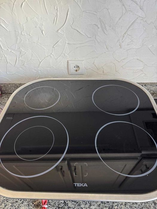 Placa de Vitrocerâmica TEKA VT N DC (Elétrica - 59 cm - Inox)