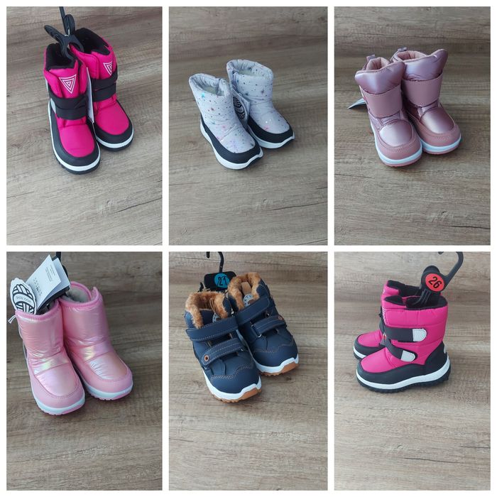Зимові Ботинки на дівчинку  зима сапожки на хлопчика обувь для девочек