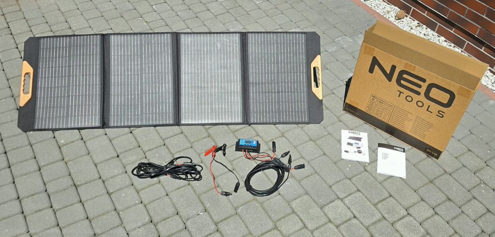 Przenośny panel słoneczny NEO Tools 140W