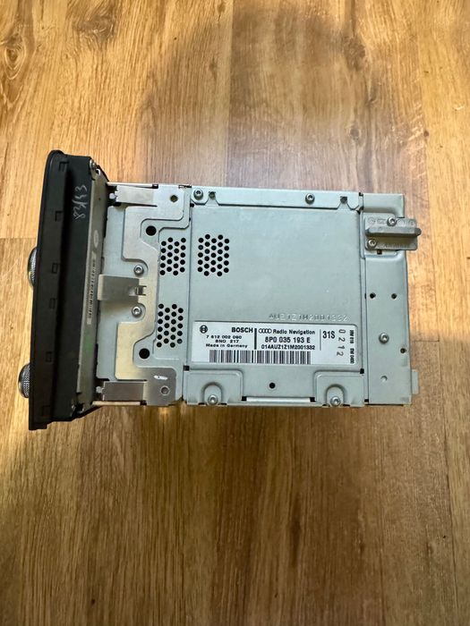 Radio Audi Navigation BNS 5.0 RNS LOW 2 DIN A3 8P