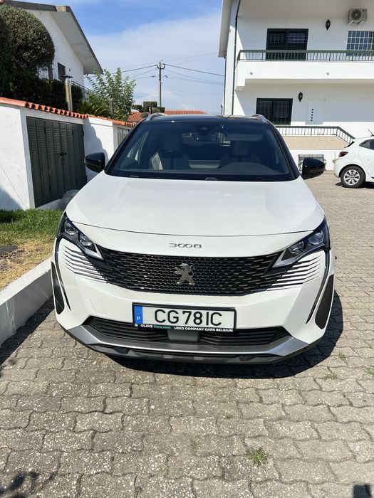 Peugeot 3008 GT Line Hybrid4 300 cv | 2021 | Branco Pérola