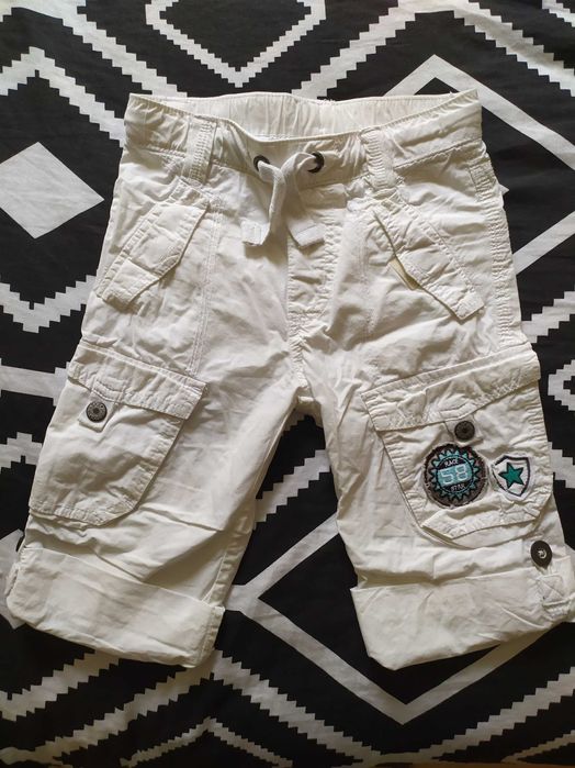 Spodnie chłopięce Rebel lato podwijane r.110/116