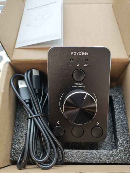 Kontroler głośności ,regulator Audio na USB