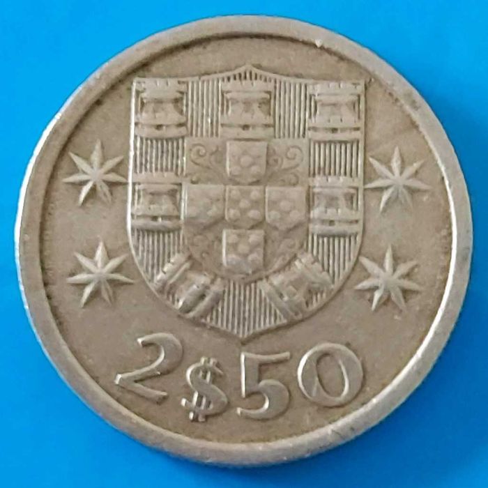 2$50 de 1972 da Republica Portuguesa