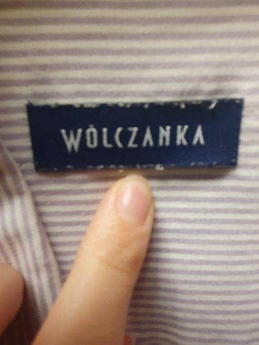 Koszula męska krótki rękaw 40 Wólczanka