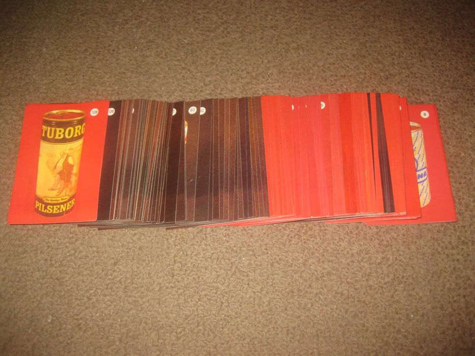 125 calendários de "Latas de Bebidas" Impecáveis!