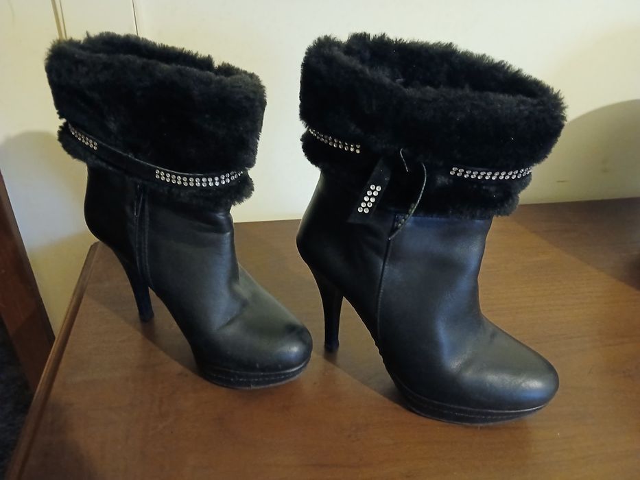 Botas em bom estado