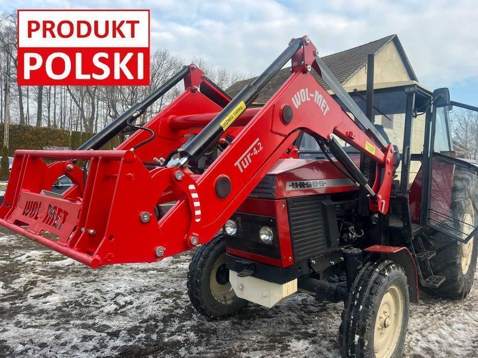 Ładowacz czołowy WOLMET TUR-4 – 1500 kg | EURO-RAMKA | JOYSTICK | Gwarancja DOSTAWA montaż u klienta