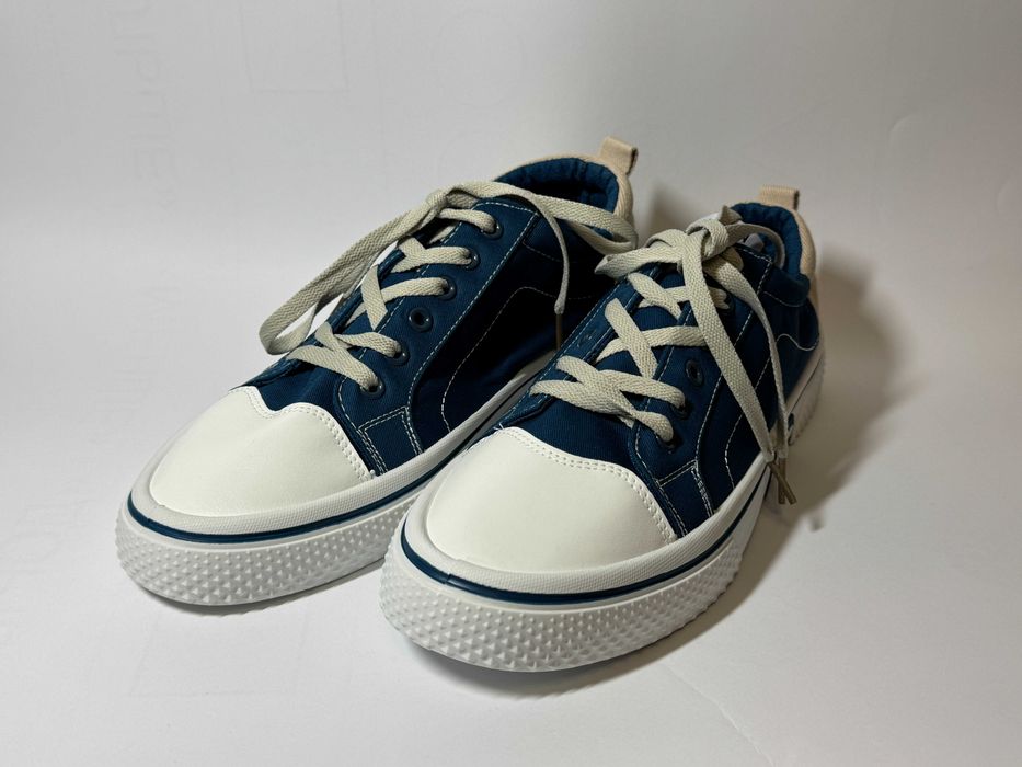 Кеди чоловічі стильні синьо-білі 43 розмір