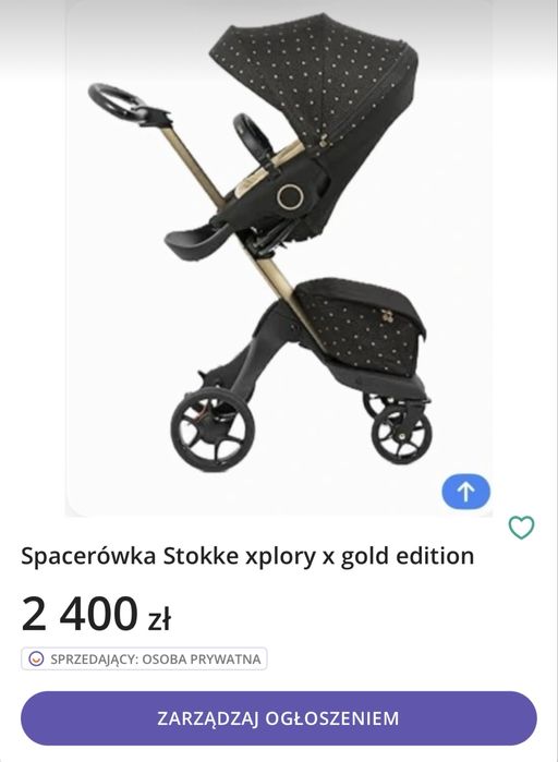 Srzedam stokke xplory x limited gold edition