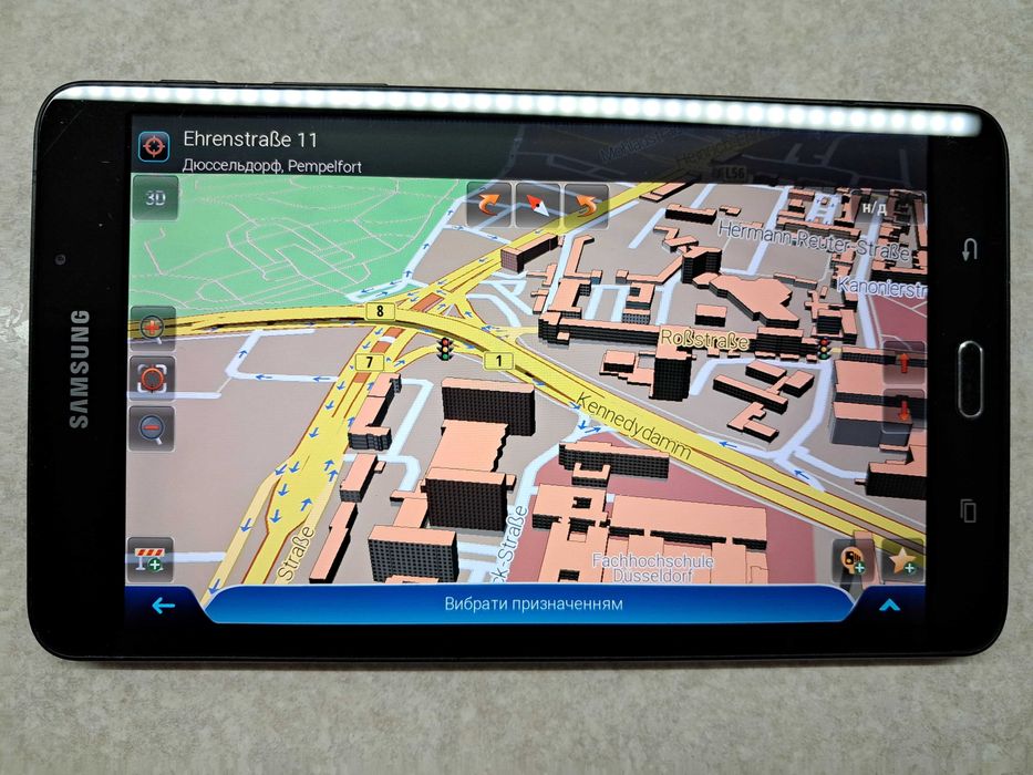 Грузовий GPS навігатор Samsung 7". Карти 2026р!
