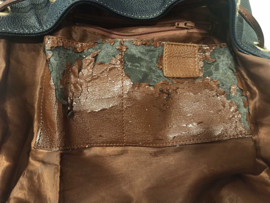 Mochila em pele cavalinho