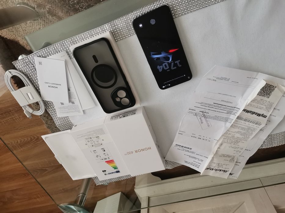 Honor 400 Midnight Black 8/256 GB gwarancja!