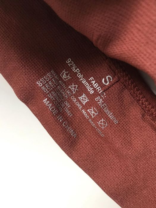 Top prążek biustonosz sportowy top