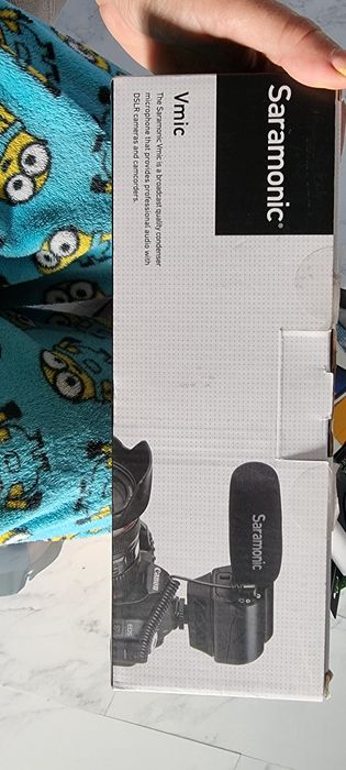 Saramonic  microfone câmara fotográfica