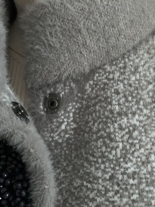 Płaszcz ze stójką typu alpaka