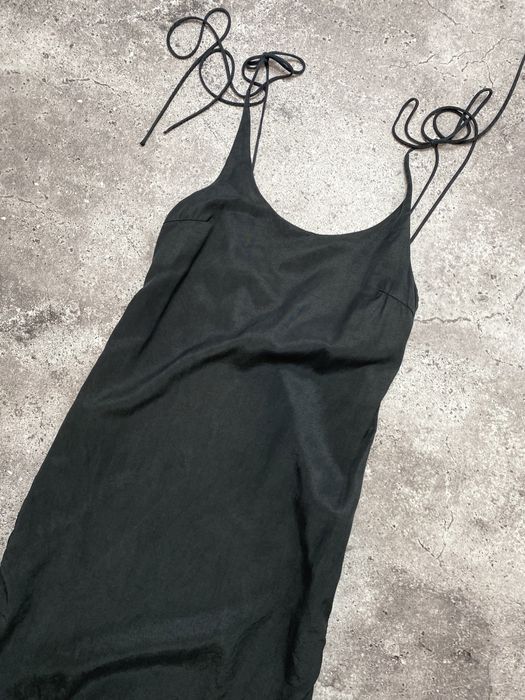 Женский летний черный лофт сарафан Zara Xs оригинал платье