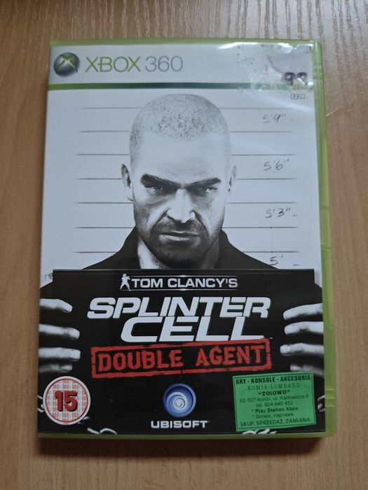 Splinter Cell Double Agent Xbox 360 3XA dobry stan komplet