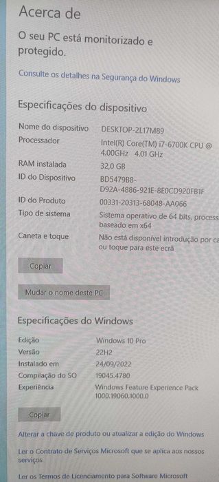Vendo PC- i7 6700K + MSI GeForce® GTX 1060 3GB + Monitor LG 34UC98