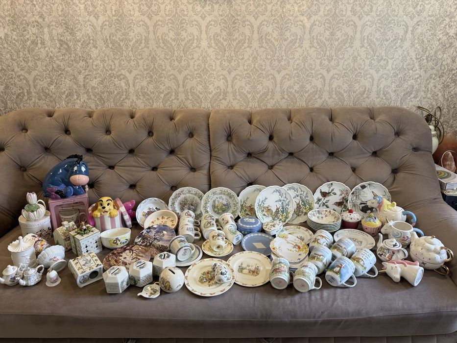 Royal Albert, Doulton, Wedgwood, Peter the rabbit